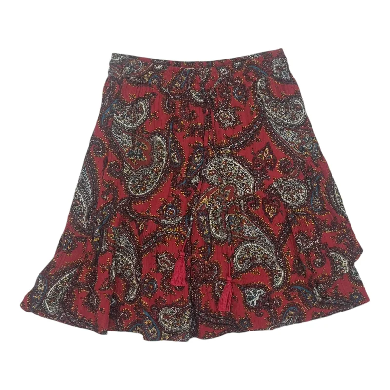 women's linen skirtsSkirt Mini & Short By Fatface In Red, Size:6