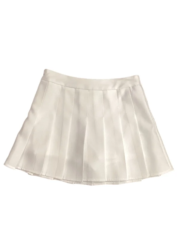 women's woven skirtsWhite Skirt Mini & Short Clothes Mentor, Size L