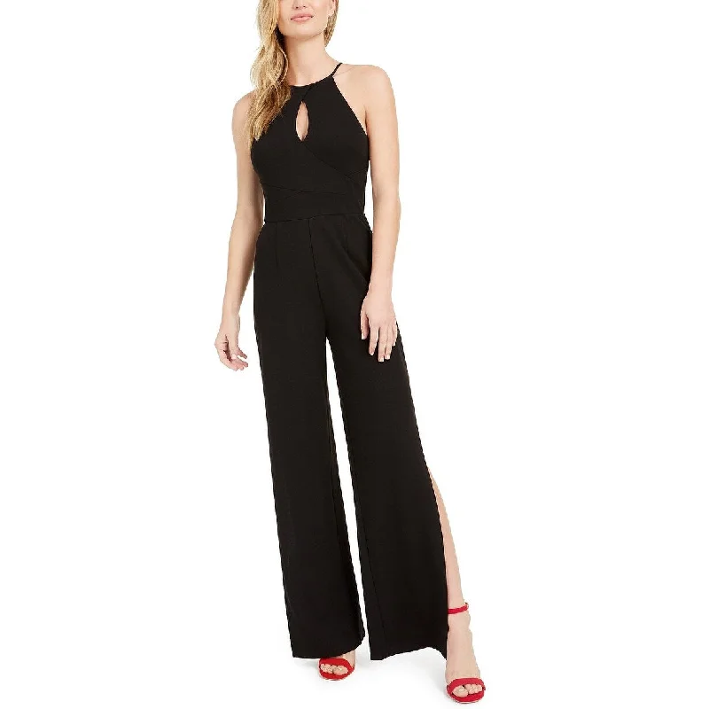 women's jumpsuits for yogaGuess Women's Halter Top Jumpsuit Black Size Small