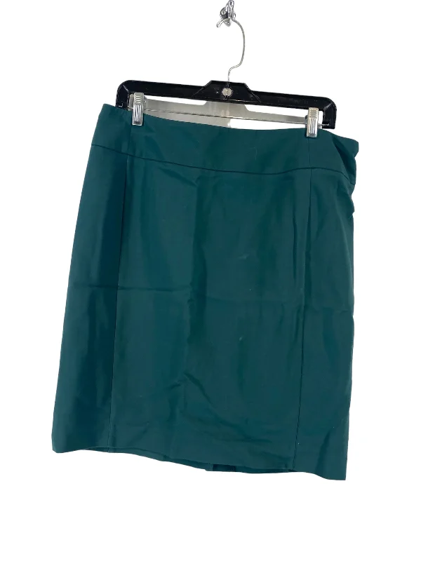 women's warm party skirtsGreen Skirt Midi Clothes Mentor, Size 10