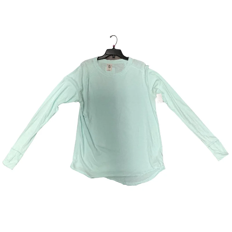 women's long sleeve tops for travelTop Long Sleeve Basic By We The Free In Blue, Size: M