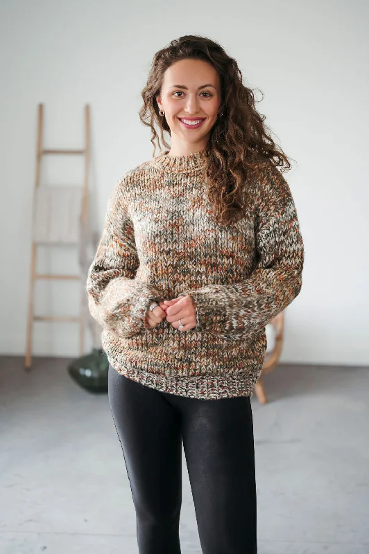 women's tops with asymmetrical designsEren Knit Sweater