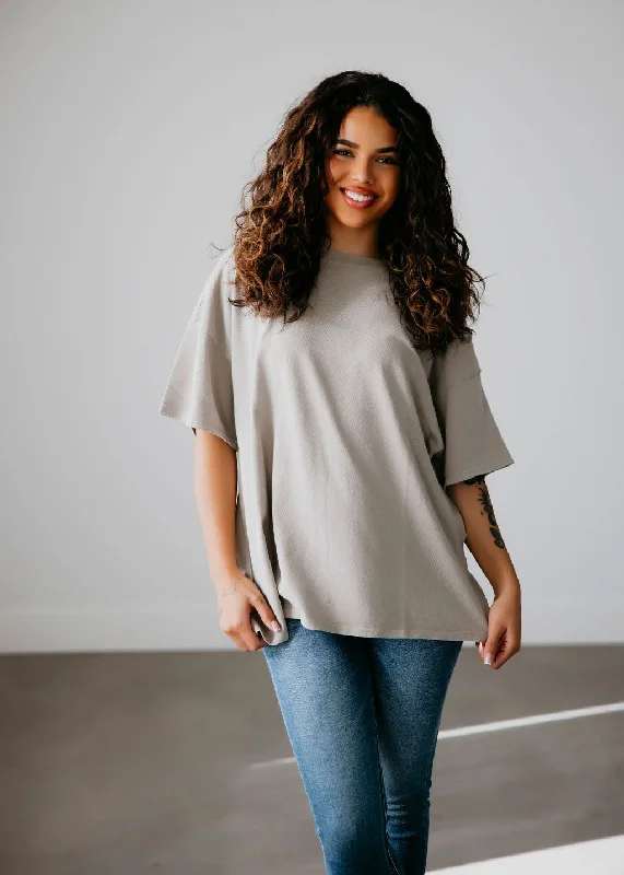 women's tops for fashion-conscious professionalsDylan Oversized Tee