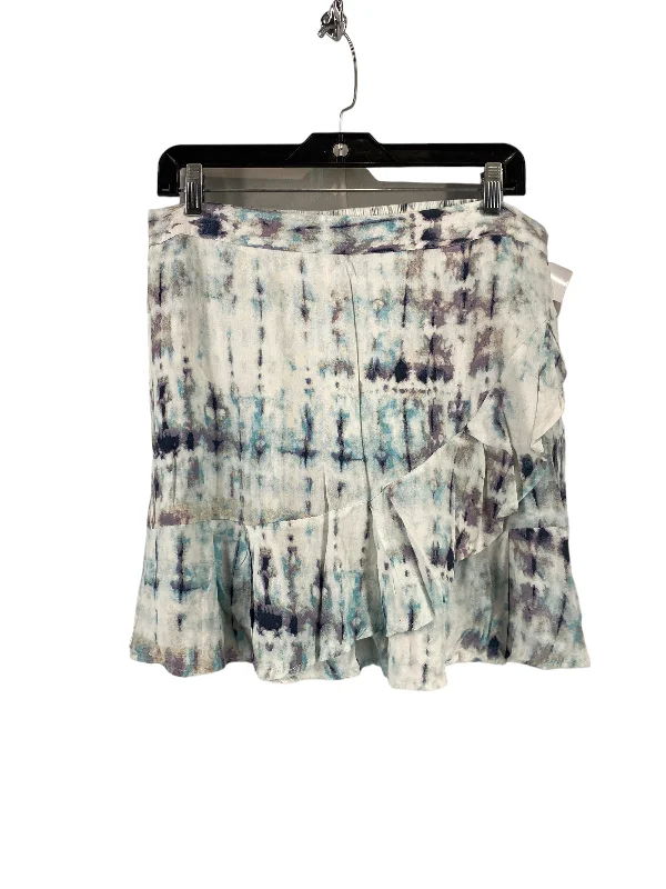 women's high-slit skirtsTie Dye Print Skirt Mini & Short Clothes Mentor, Size Xl