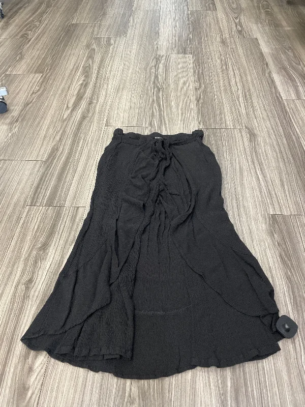 women's everyday casual skirtsBlack Skirt Maxi Clothes Mentor, Size S