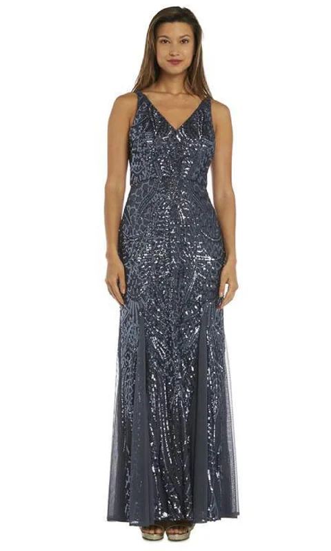 women's vacation dressesNightway - 21685WSC Sleeveless Sequin-Appliqued Evening Dress