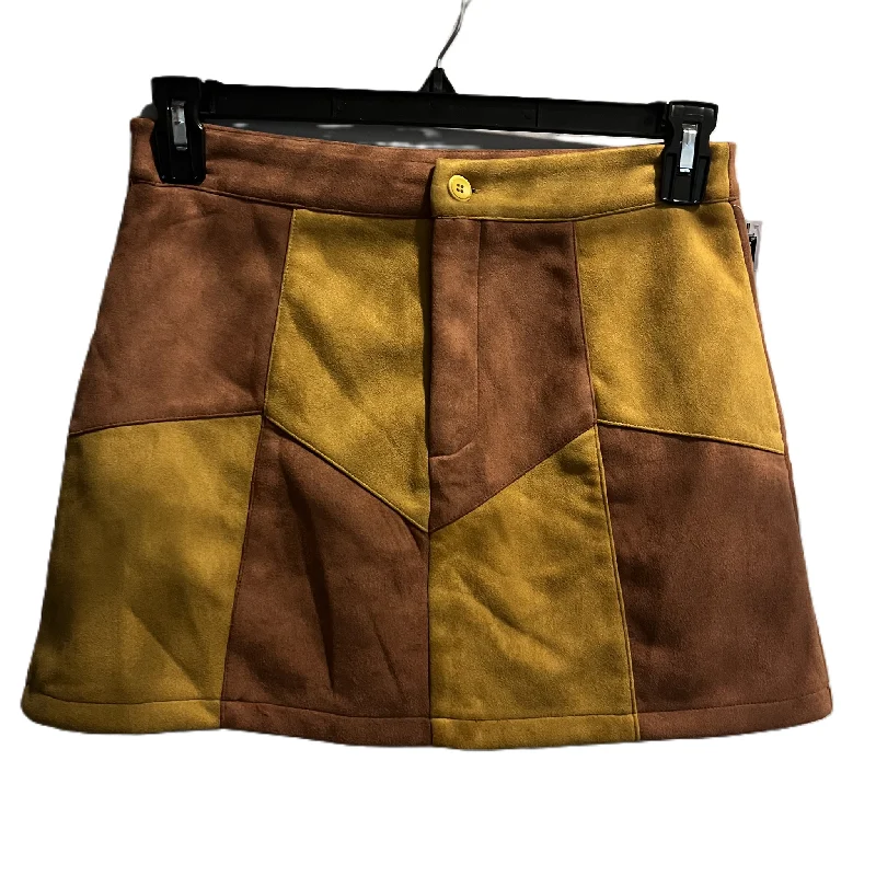 women's retro denim skirtsSkirt Mini & Short By Cider In Multi-colored, Size: L