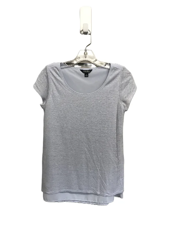 elegant women's T-shirtsBlue Top Short Sleeve By Lucky Brand, Size: Xs