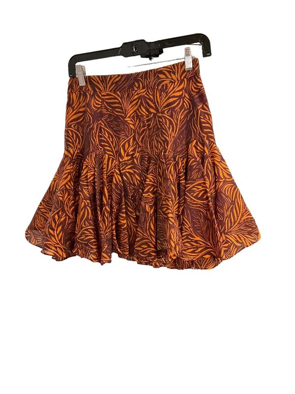 women's everyday casual skirtsSkirt Mini & Short By Ted Baker In Orange, Size: M