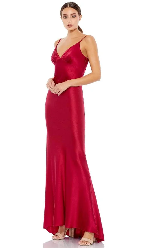 women's bell-sleeved dressesIeena Duggal - 55333 Sleeveless Evening Dress