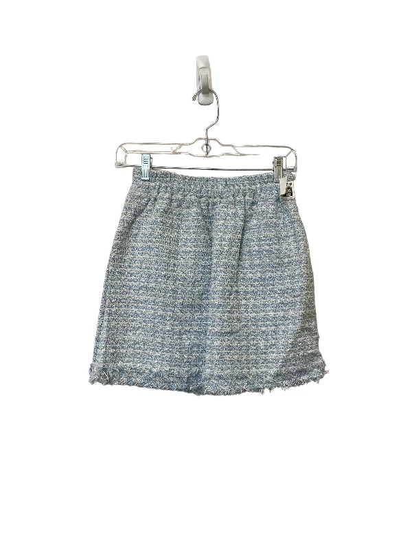 women's floral skirtsBlue Skirt Mini & Short Clothes Mentor, Size S