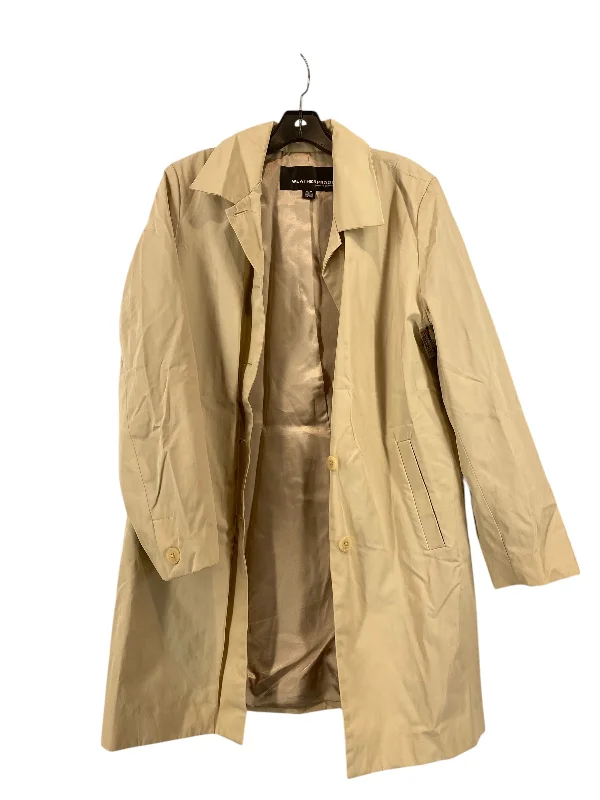 women's stylish coatsCoat Raincoat By Weatherproof In Tan, Size: M