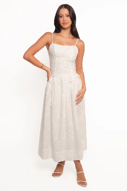 women's versatile dressesRaya Midi Dress - White