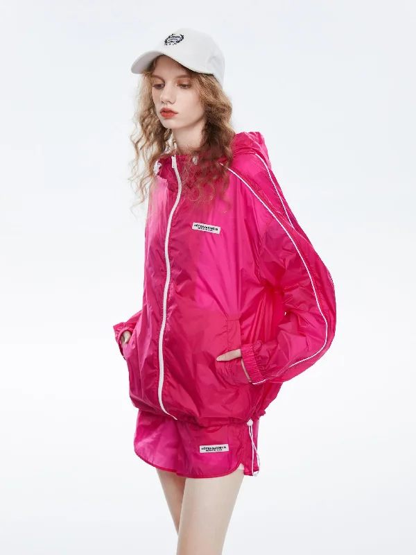 peacoats for womenSporty Dragon Fruit Colour Coat