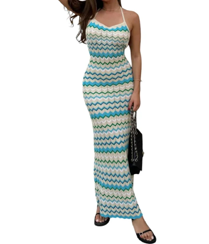 women's mini dressesAlbie Maxi Dress In Multi Color