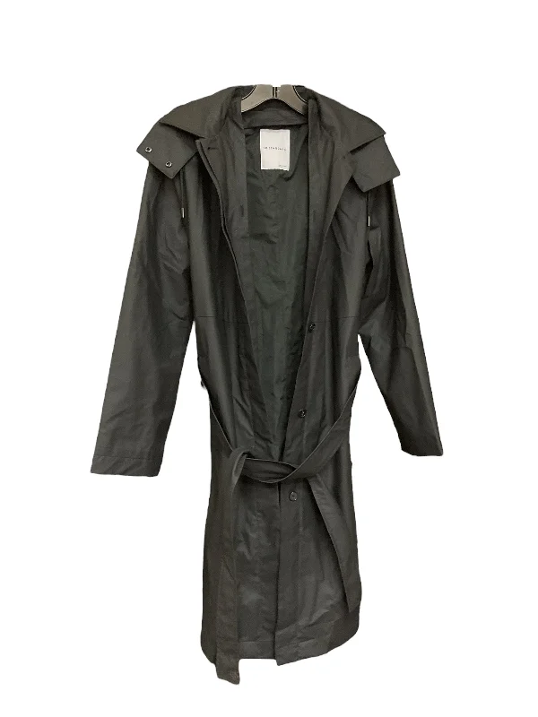 women's coats for those who seek both warmth and flairCoat Raincoat By Clothes Mentor In Black, Size: S