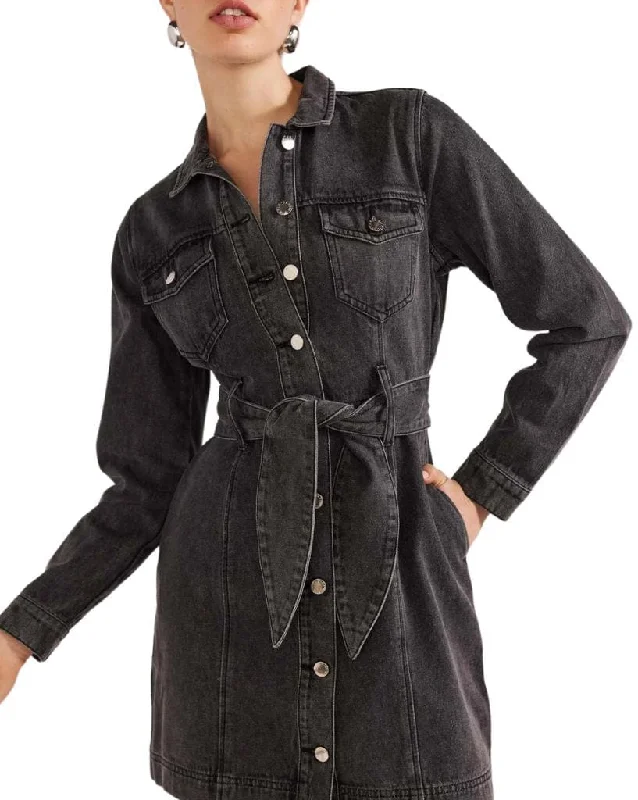 women's one-shoulder dressesMason Mini Denim Dress