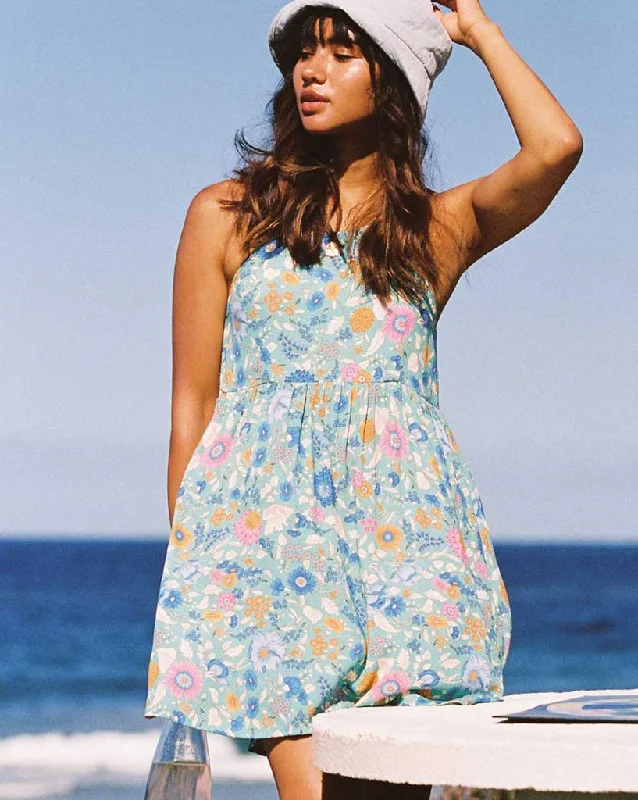 women's floral dressesSophia Halter Mini Dress