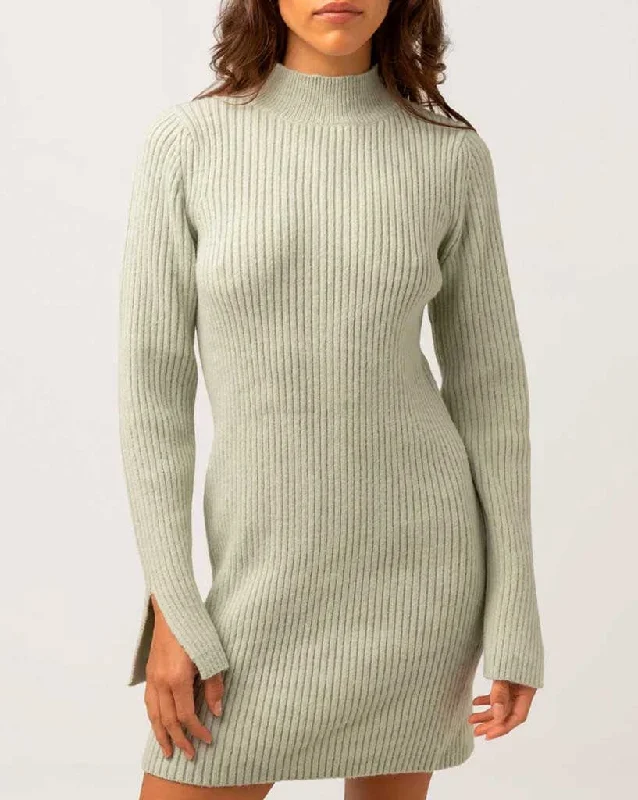 women's fair-trade dressesLong Sleeve Knit Mini Dress