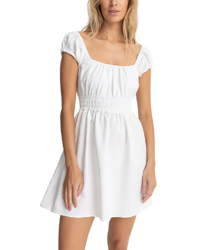 women's empire waist dressesWashed Out Cap Sleeve Mini Dress