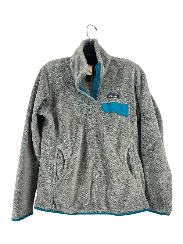 women's coats that offer both functionality and fashion-forward flairJacket Fleece By Patagonia In Grey, Size: M