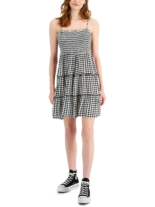 black/white gingham