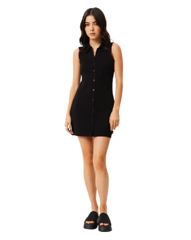 women's plus-size dressesEliza - Organic Rib Mini Dress