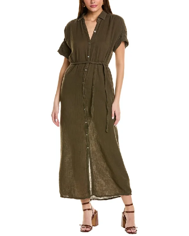 women's custom dressesMichael Stars Allen Maxi Shirtdress