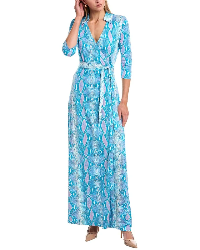 women's casual Friday dressesDiane von Furstenberg Abigail Silk Maxi Dress