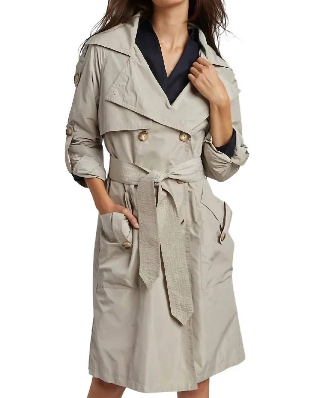 women's coats for statement-making outfitsRaphael Trench Coat In Birch