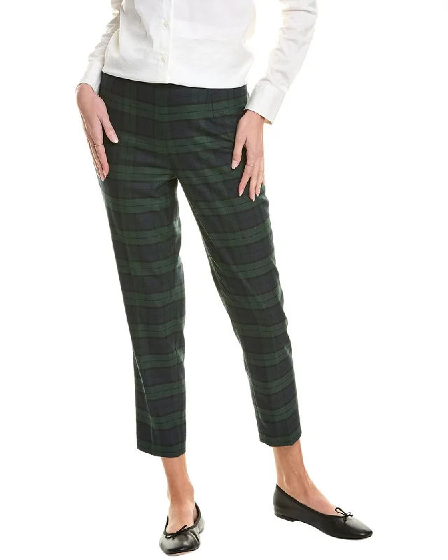 women's low-rise pantsBrooks Brothers Blackwatch Pant