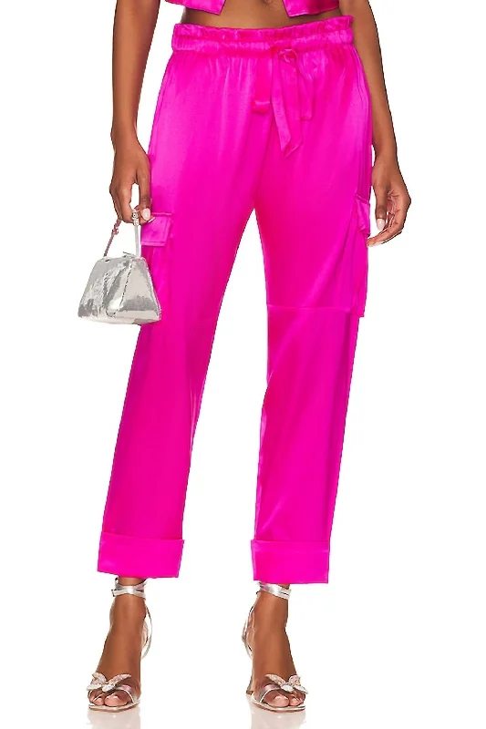 women's insulated pantsCarmen Pants In Neon Pink