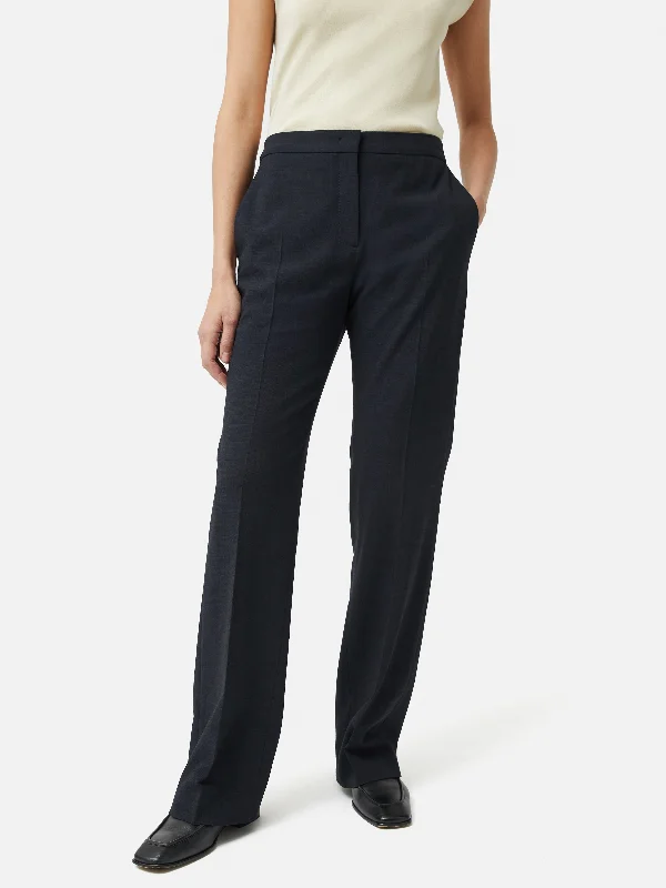 women's straight-leg pantsCrosshatch Mason Trouser | Navy