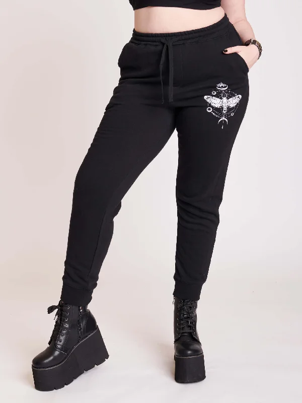 women's silk pantsDeathmoth Jogger