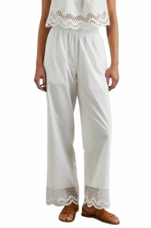 women's summer pantsHenrik Pants In White