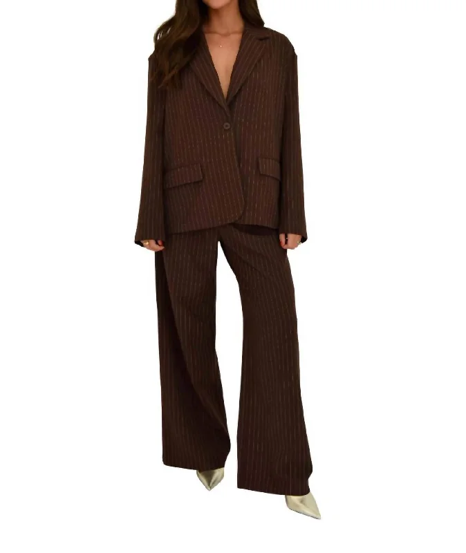 women's maternity pantsPin Trouser In Brown