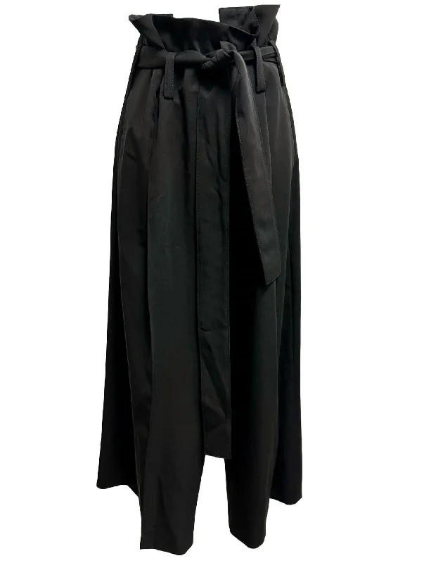 women's wedding pantsWomen's Harley Pleated Pant With Tie Waist In Black