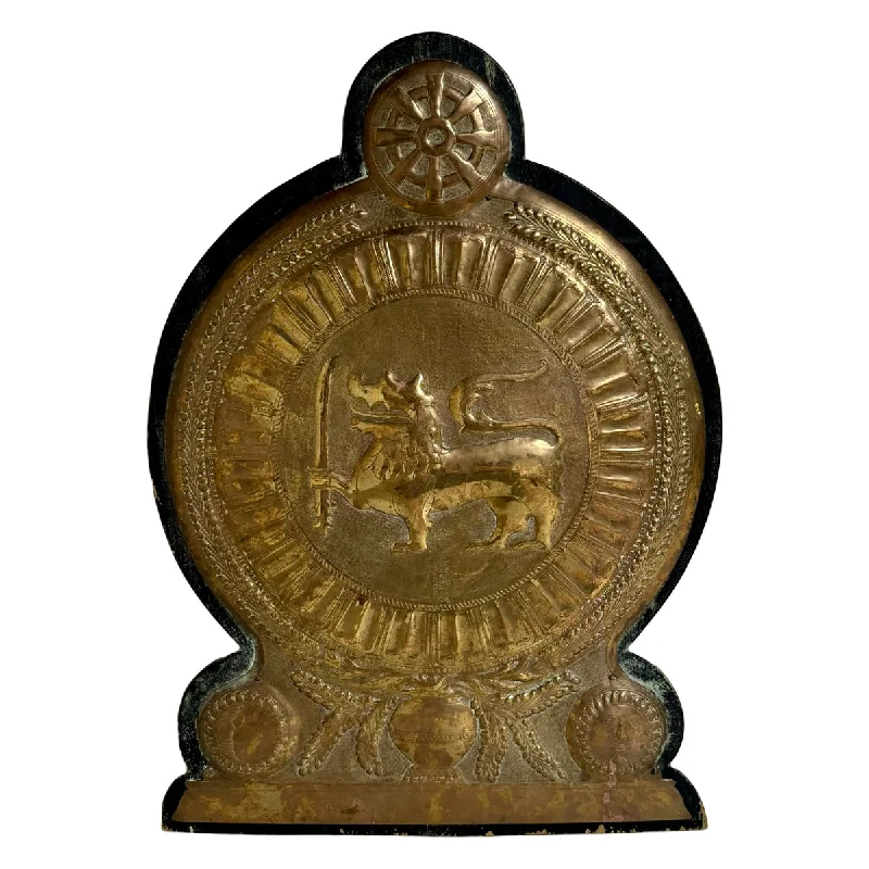 women's flowy dressesBrass and Wood Lion Shield Wall Hanging