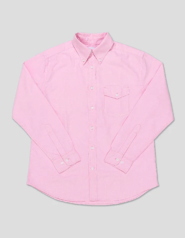 women's wrap dressesTRIM FIT BUTTON DOWN OXFORD SHIRT - PINK