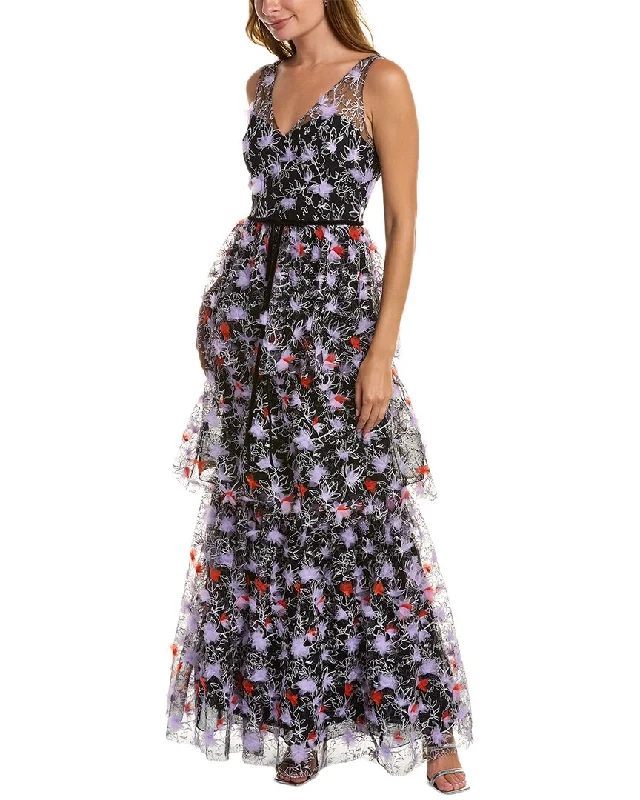 women's maxi dressesMarchesa Notte Gown