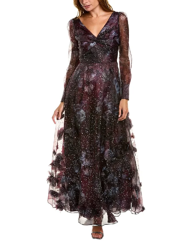 women's mother of the bride dressesMarchesa Notte Lace Gown